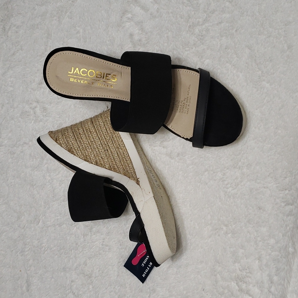 Size 7.5 wedge shoes NWT